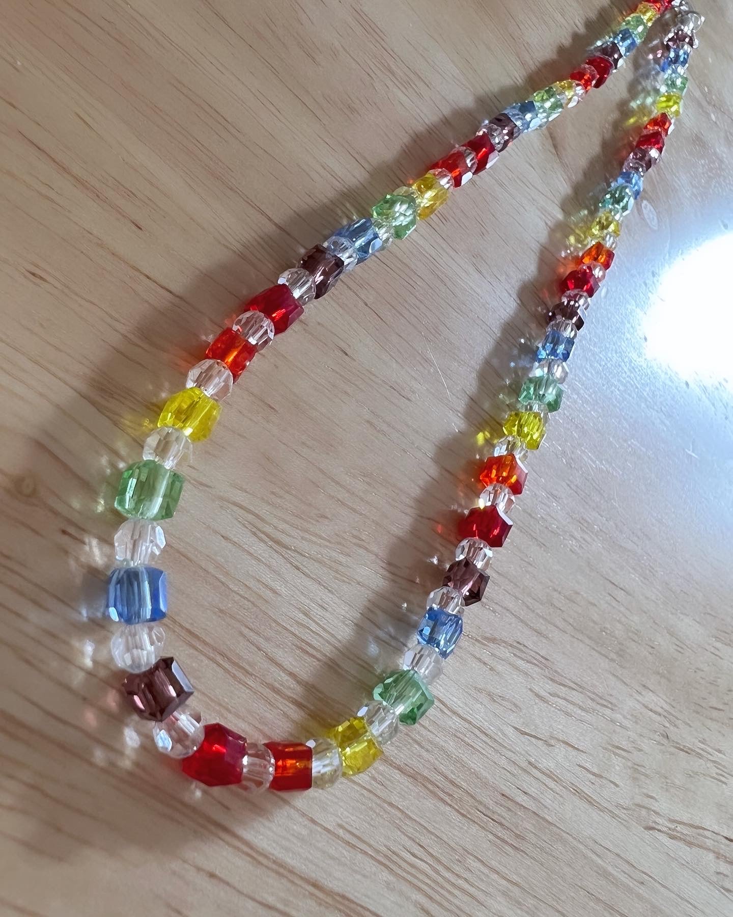 Rainbow necklace