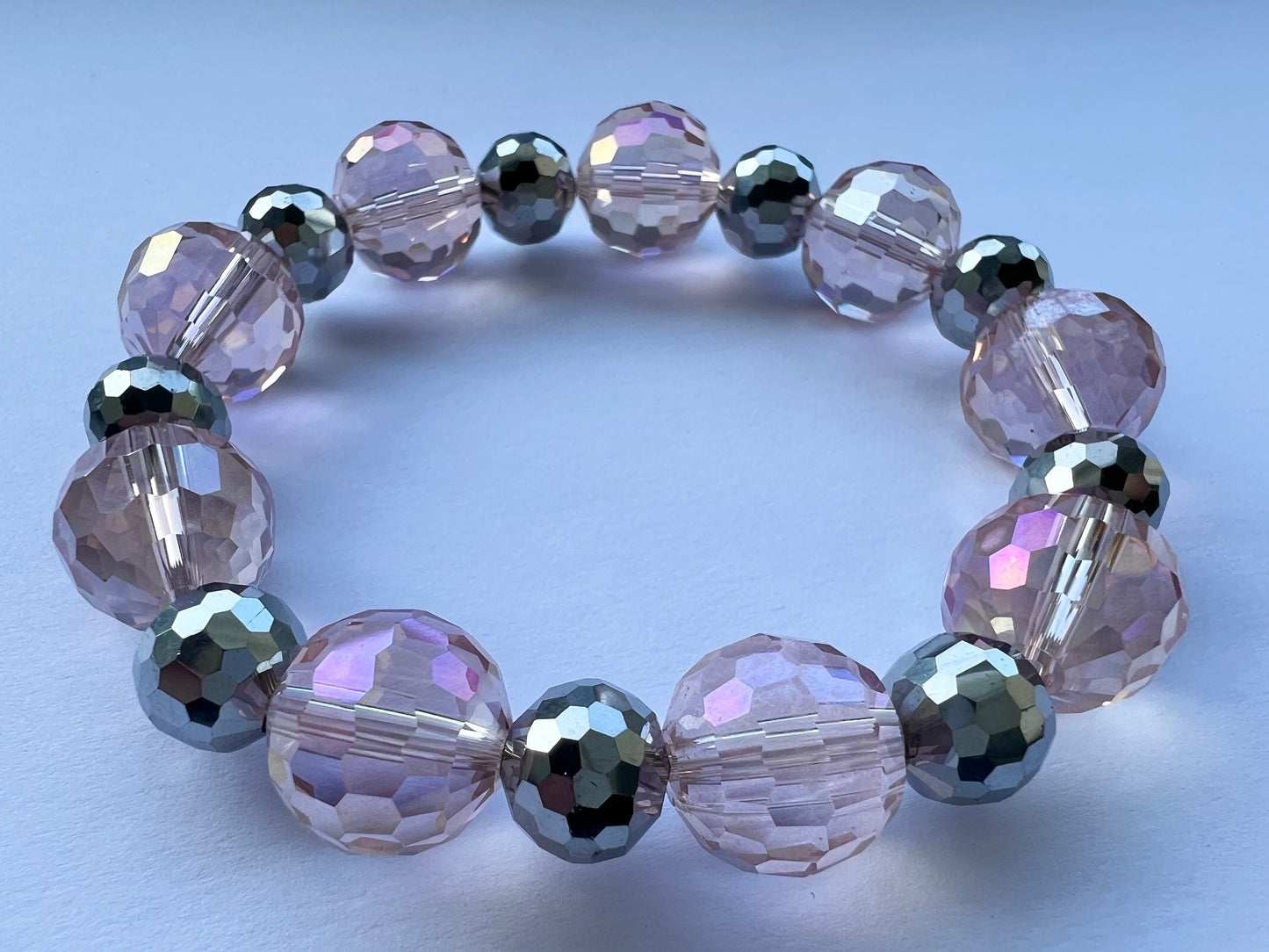 sparkly disco bracelet