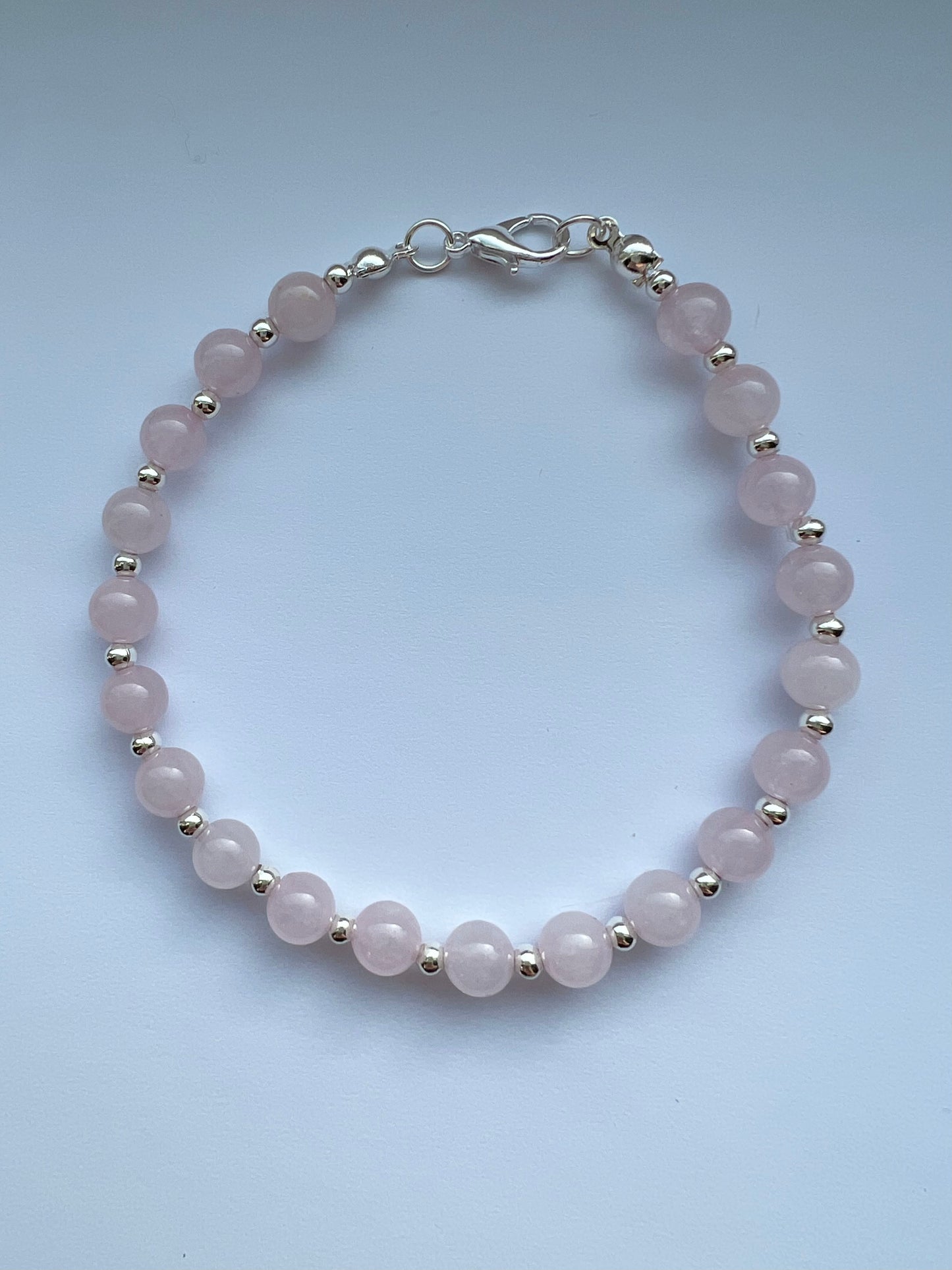 Rose quartz bracelet