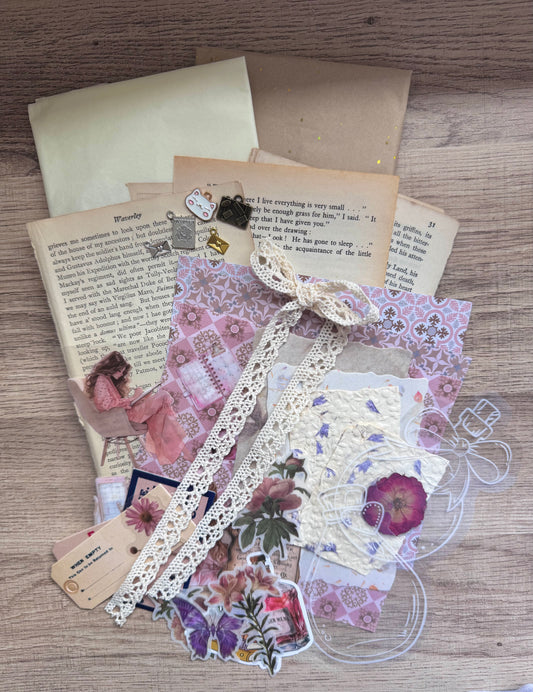 scrapbook junk journal craft bundle