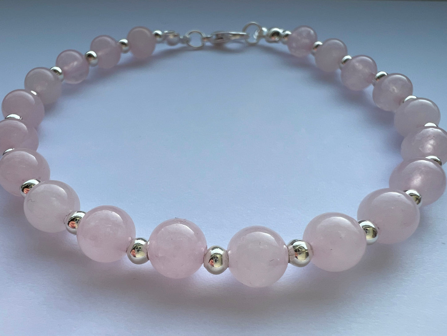 Rose quartz bracelet