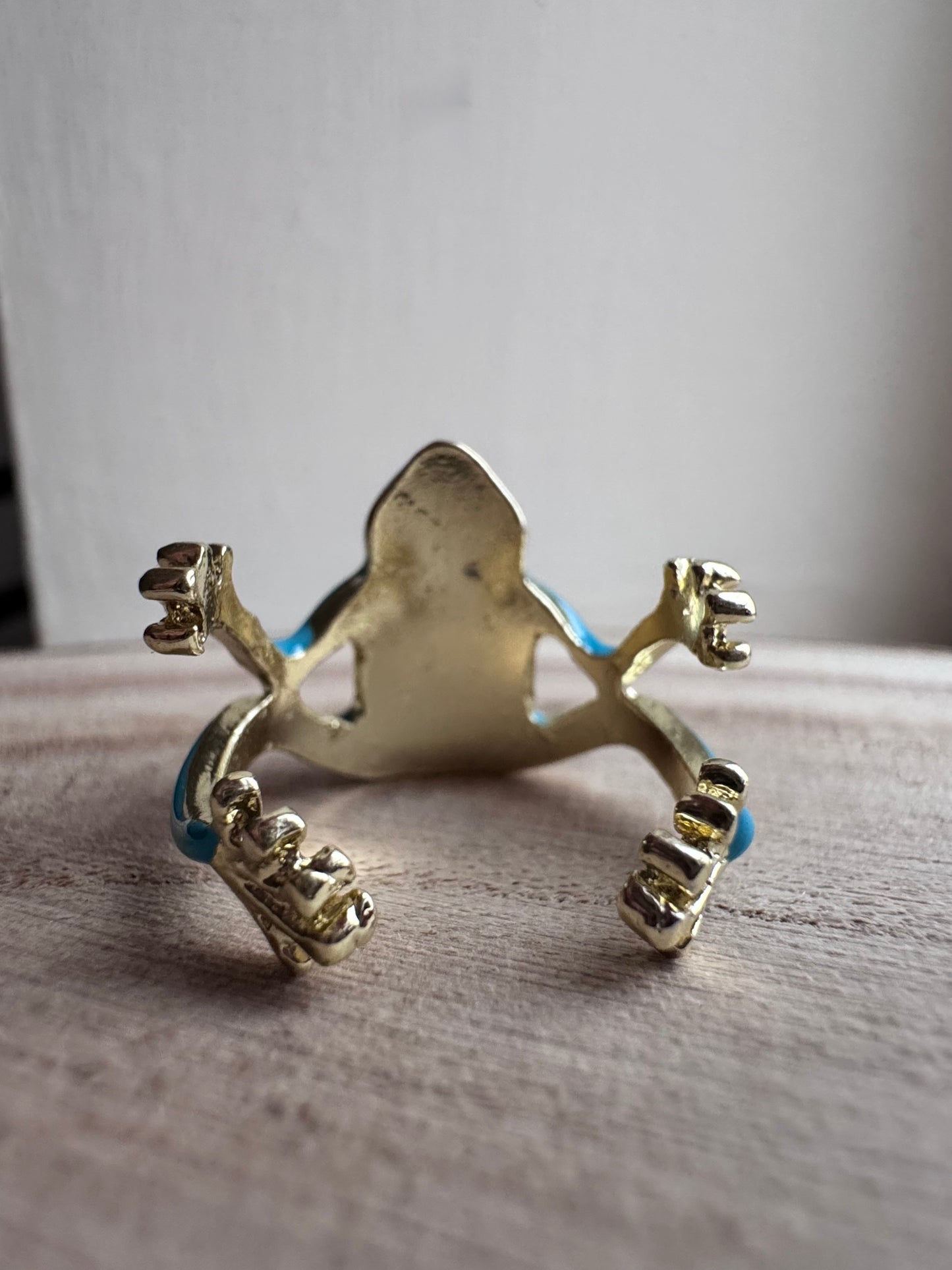 frog enamel ring