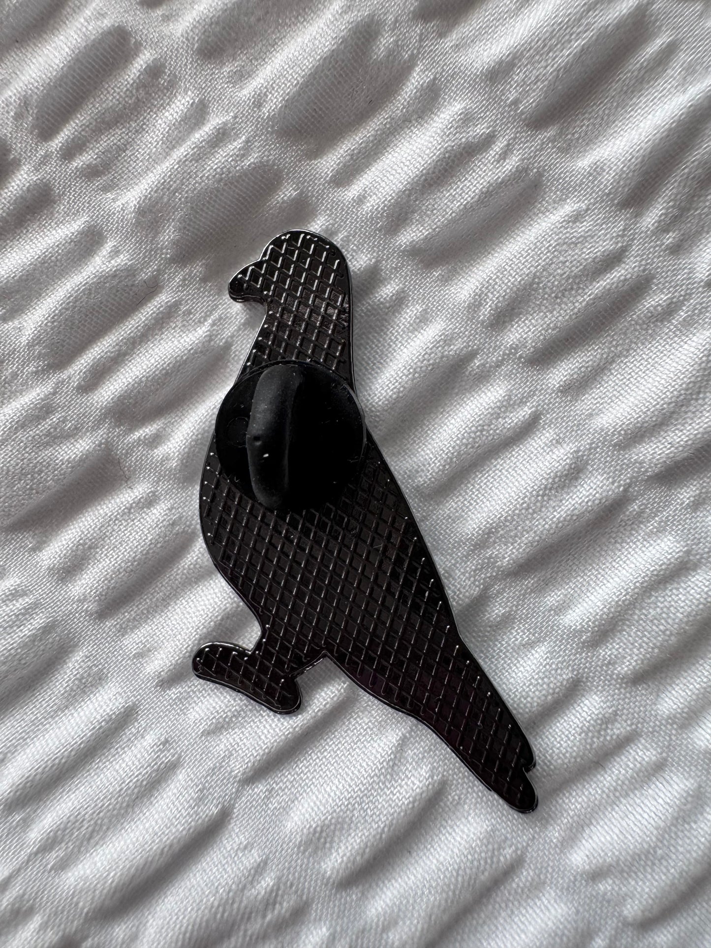 Pigeon pin badge