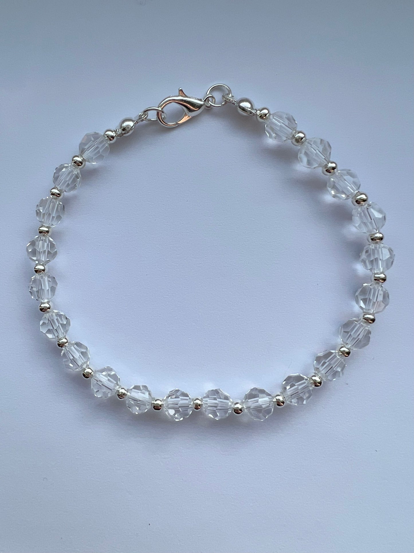 Clear Crystal bracelet