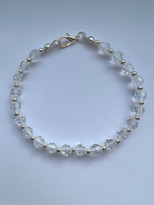 Clear Crystal bracelet