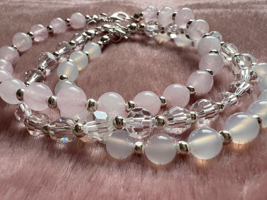 Rose quartz bracelet