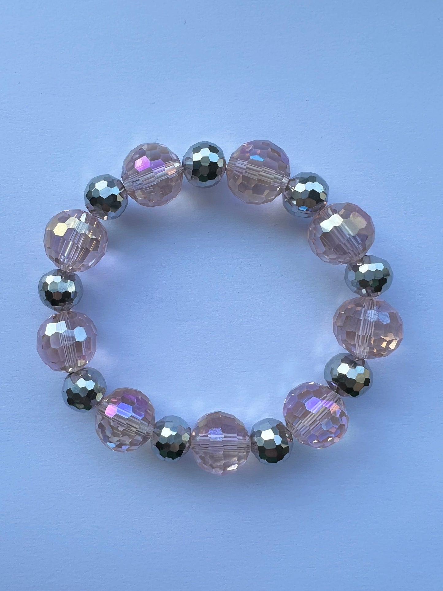 sparkly disco bracelet