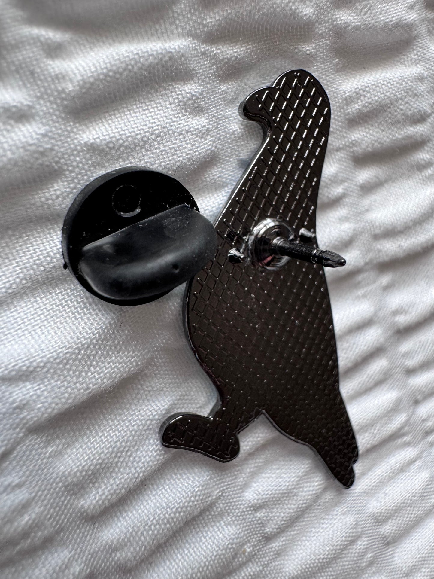 Pigeon pin badge