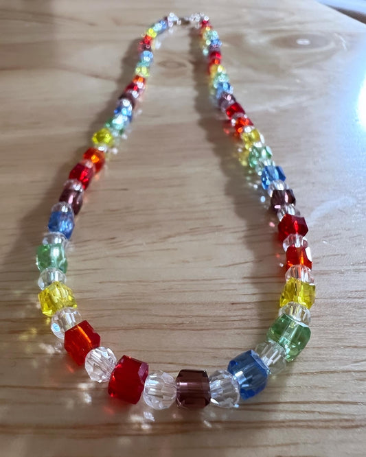 Rainbow necklace