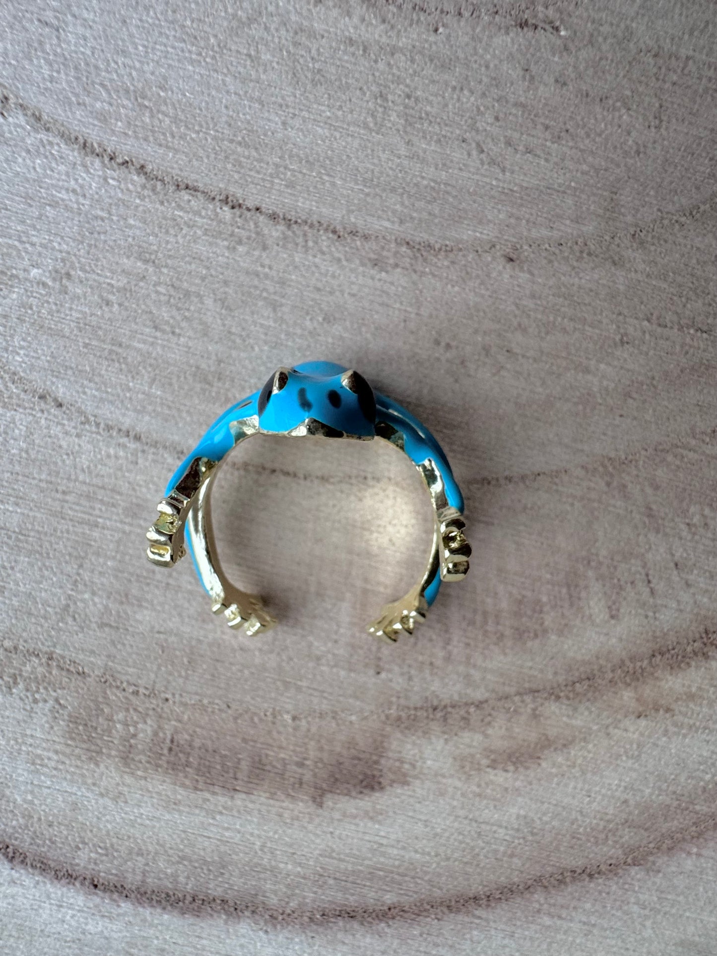 frog enamel ring