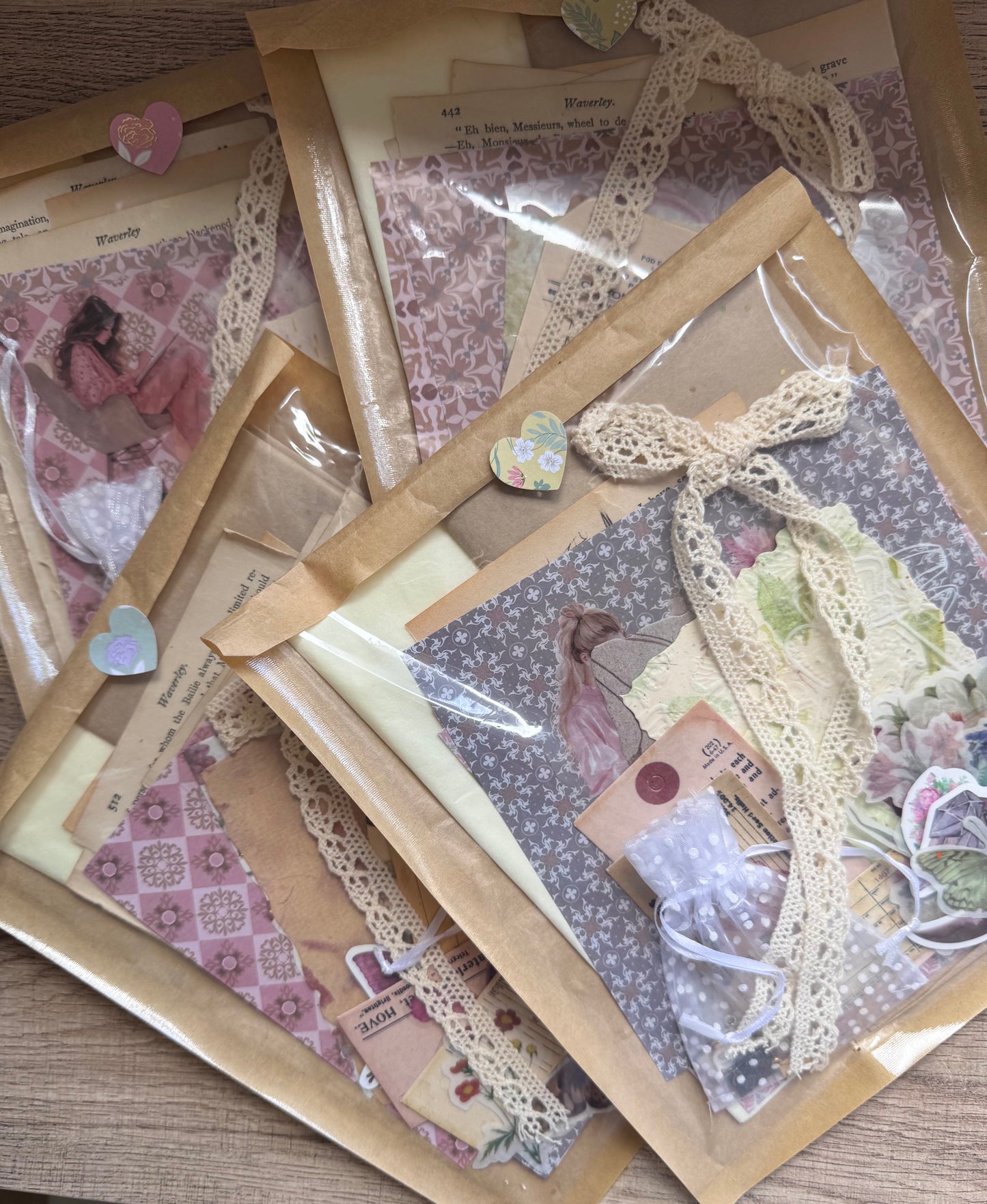 scrapbook junk journal craft bundle