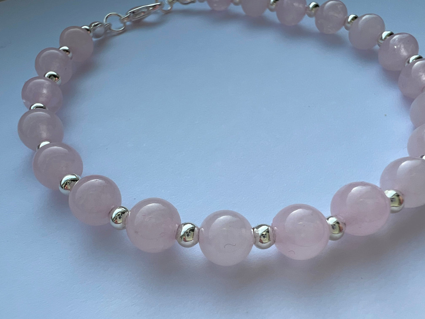 Rose quartz bracelet