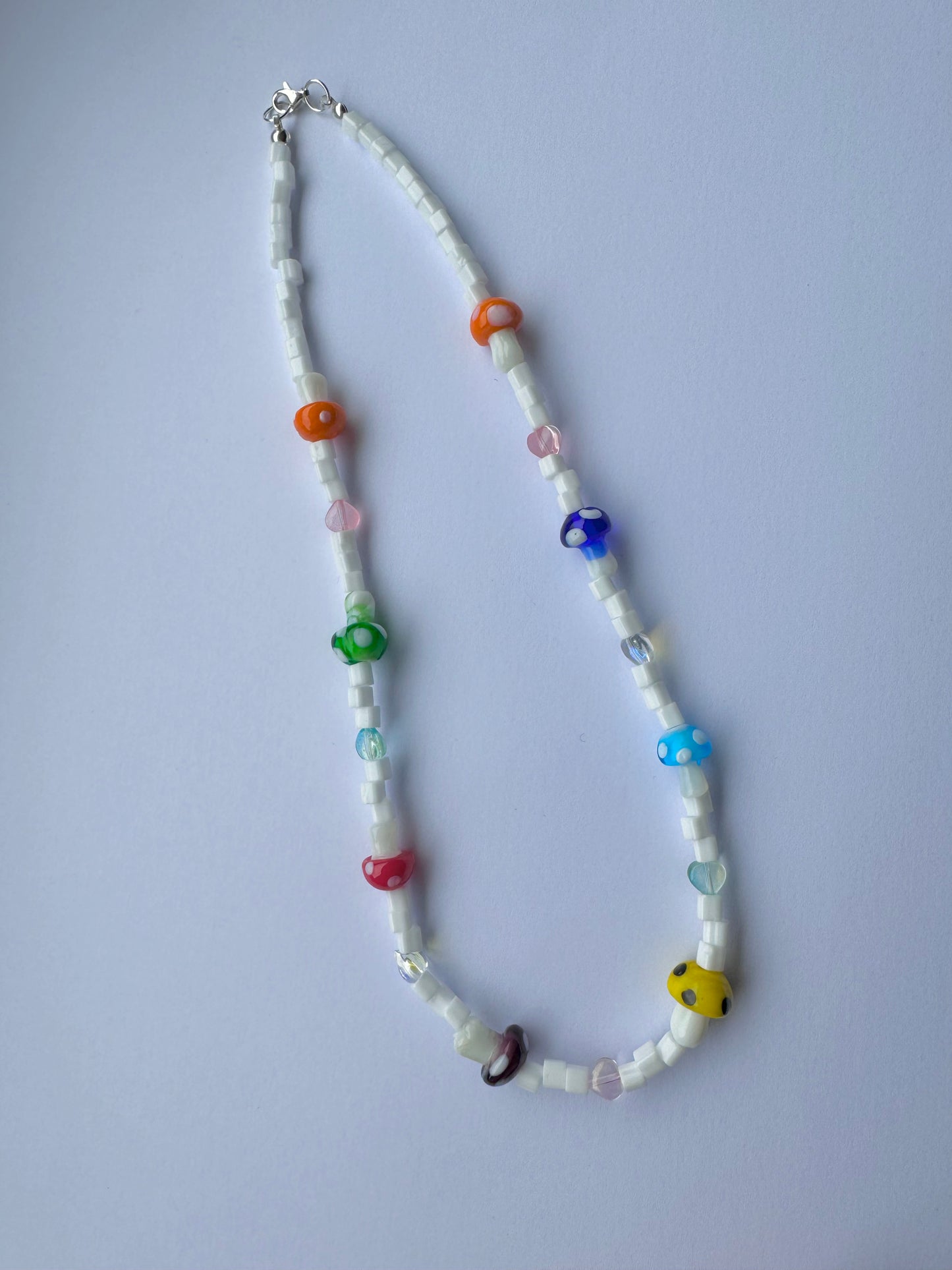 Fae mushroom necklace