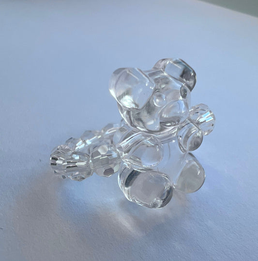 Clear gummy bear ring