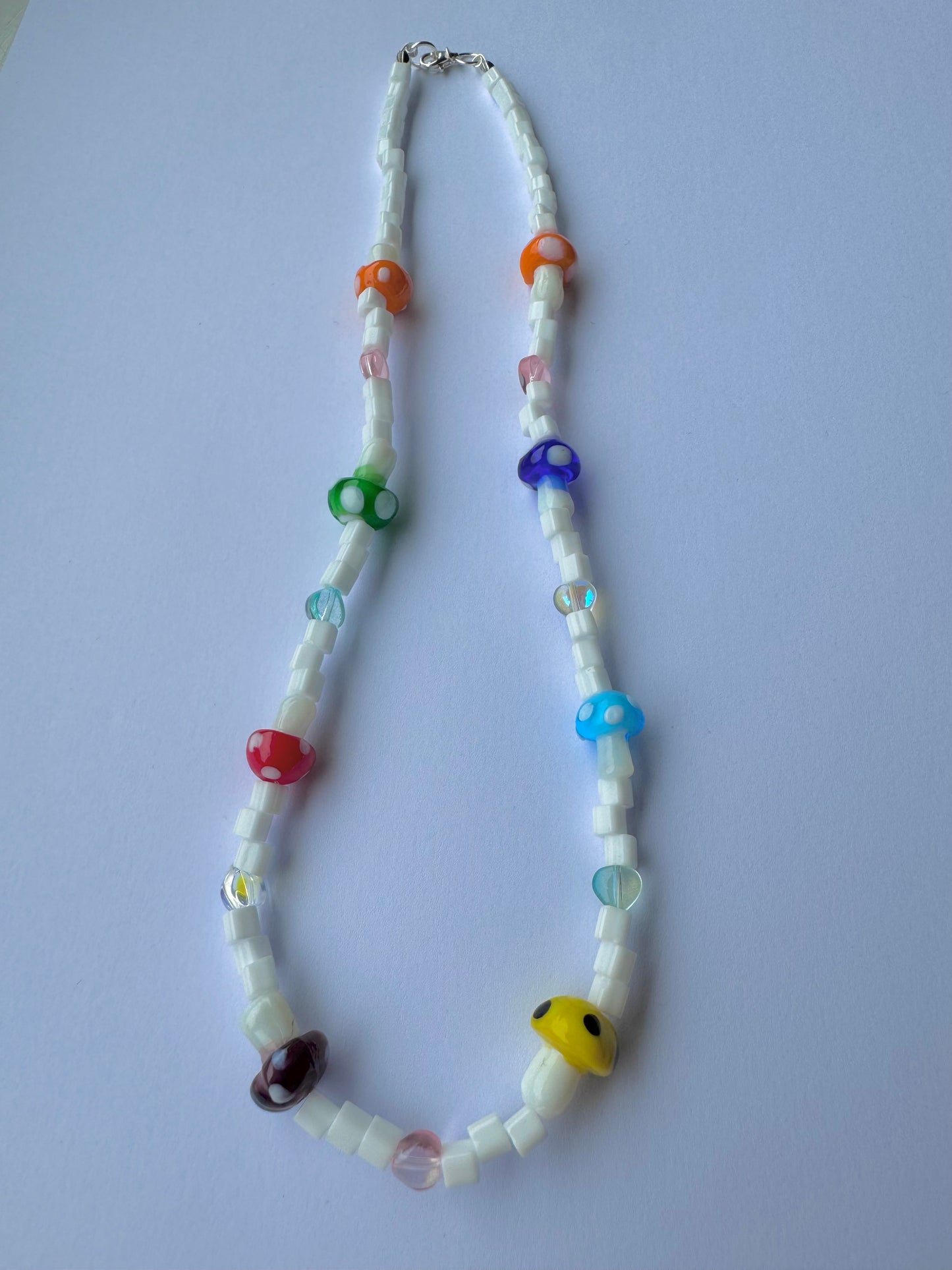 Fae mushroom necklace