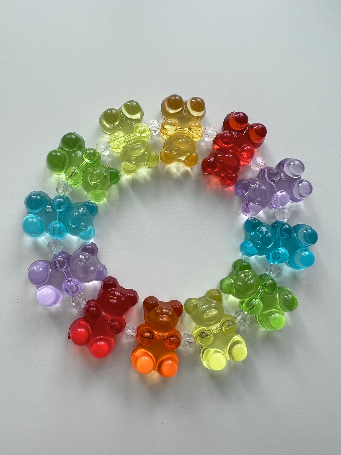 Gummy bear stretch bracelet